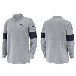 NIKE NFL SEATTLE SEAHAWKS SIDELINE 1/2 ZIP Sold